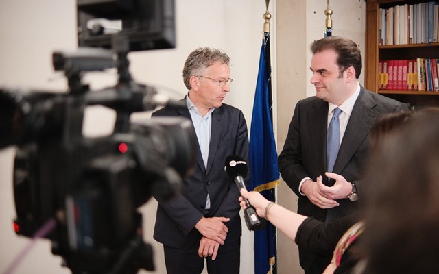 Ντάισελμπλουμ: Με κάνει περήφανο ότι ο Έλληνας υπουργός Οικονομικών προεδρεύει πλέον του Eurogroup - Συνάντηση με K. Πιερρακάκη