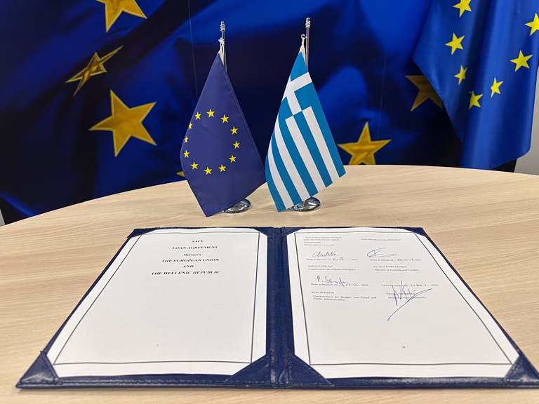 Η Ελλάδα υπέγραψε τη συμμετοχή της στο πρόγραμμα SAFE – Η ανάρτηση του επιτρόπου Άμυνας Κουμπίλιους